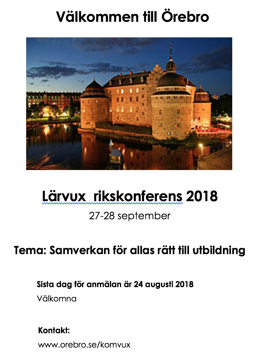 Rikskonferens i Örebro